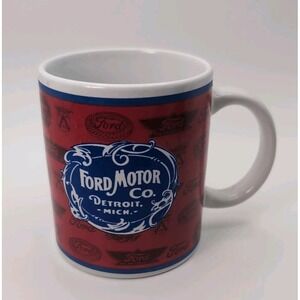 Ford Vintage Style Logo Ford Motor Co Detroit Mich. Coffee Cup Mug‎